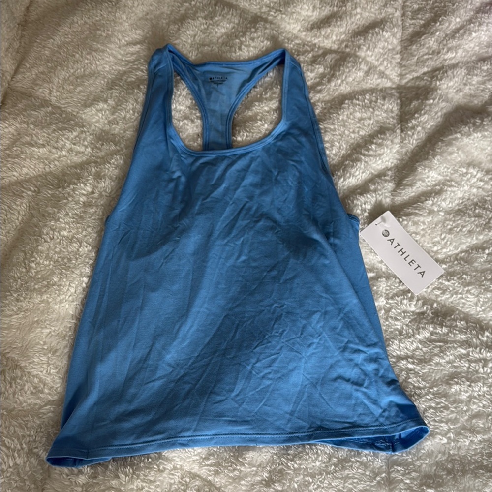 Athleta NEW  Women's Cornflower Blue Racerback Tank Top
